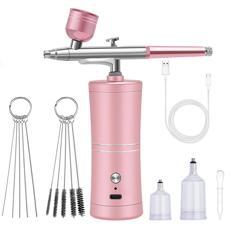 Airbrush Kit With Mini Compressor - Airbrush for Nails Art Paint Portable
