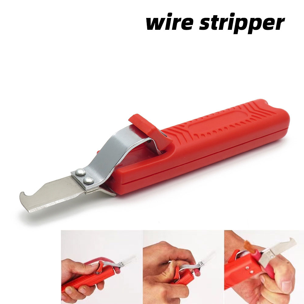 Automatic Wire Stripper Cutter - 1pc Manual Wire Stripper Multi-Function Portable