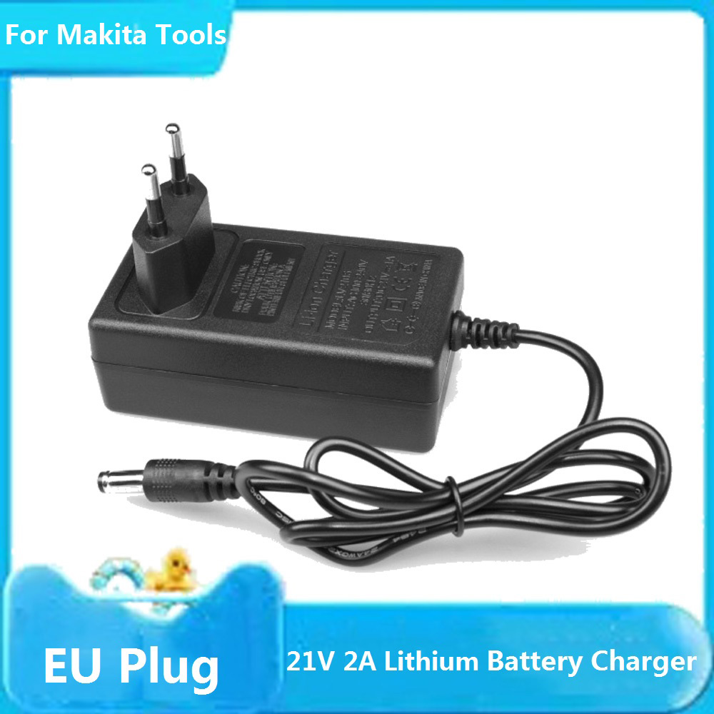 Brushless Cordless Electric Drill 18V - 12.6V 21V Lithium Battery Charger 2A