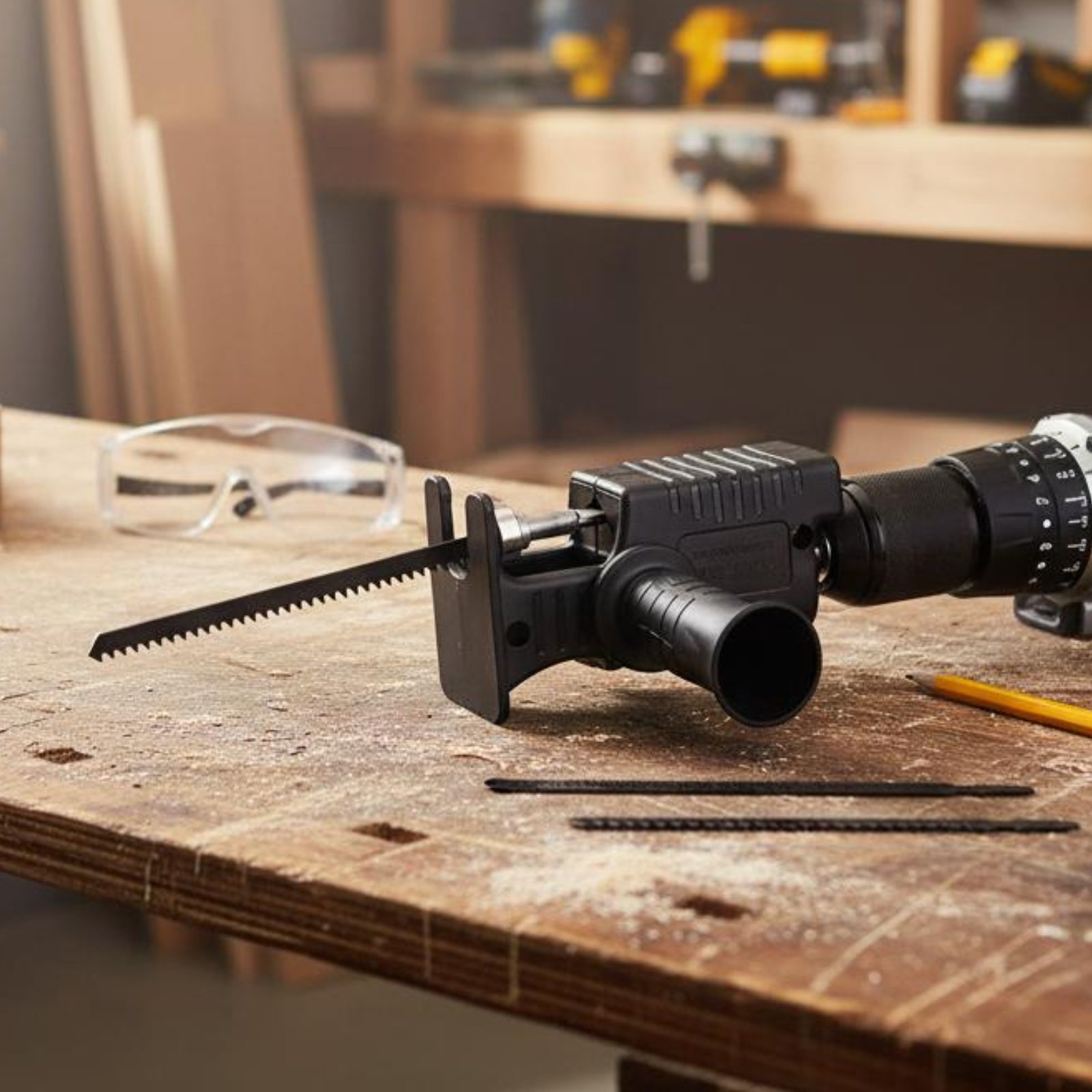 Drill to Reciprocating Saw Ada - Reciprocating Saw Attachment Drill 评论和价格