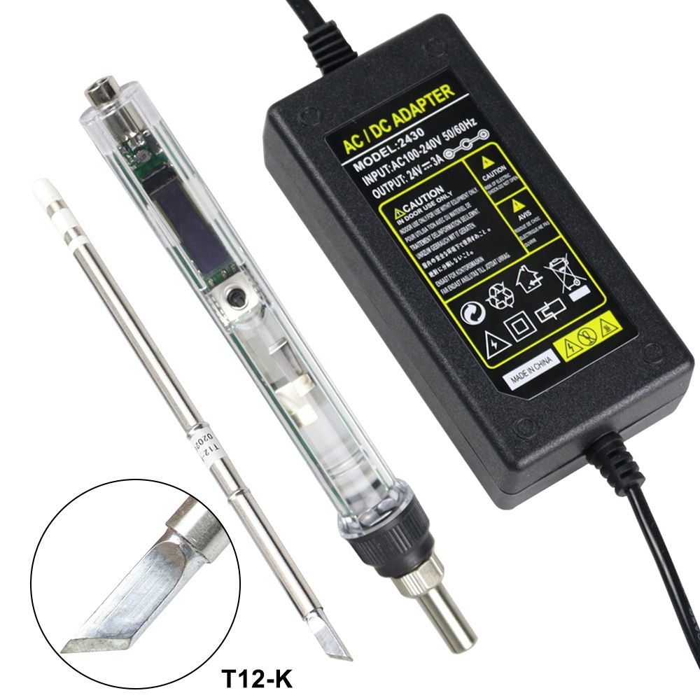 T12 Electric Soldering Iron Ki - Digital Soldering Station T12 评论和价格