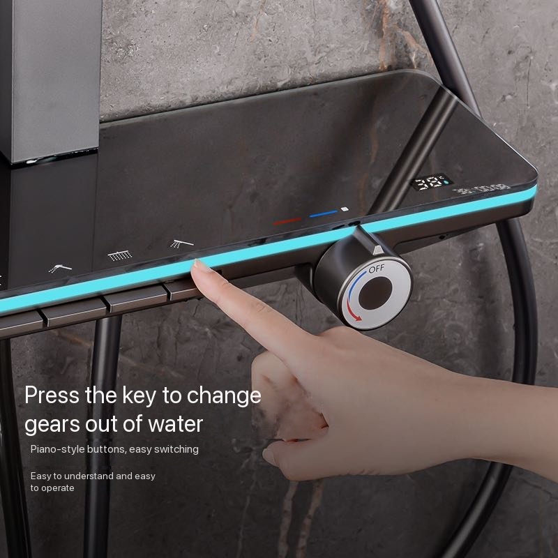 Gray Piano Button Ambient Ligh - Plumbing 评论和价格