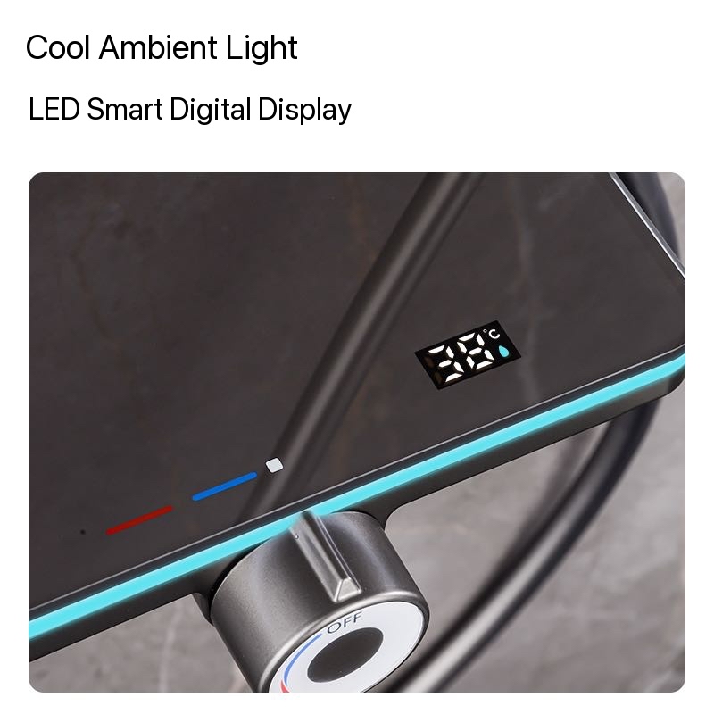 Gray Piano Button Ambient Ligh - Plumbing 评论和价格
