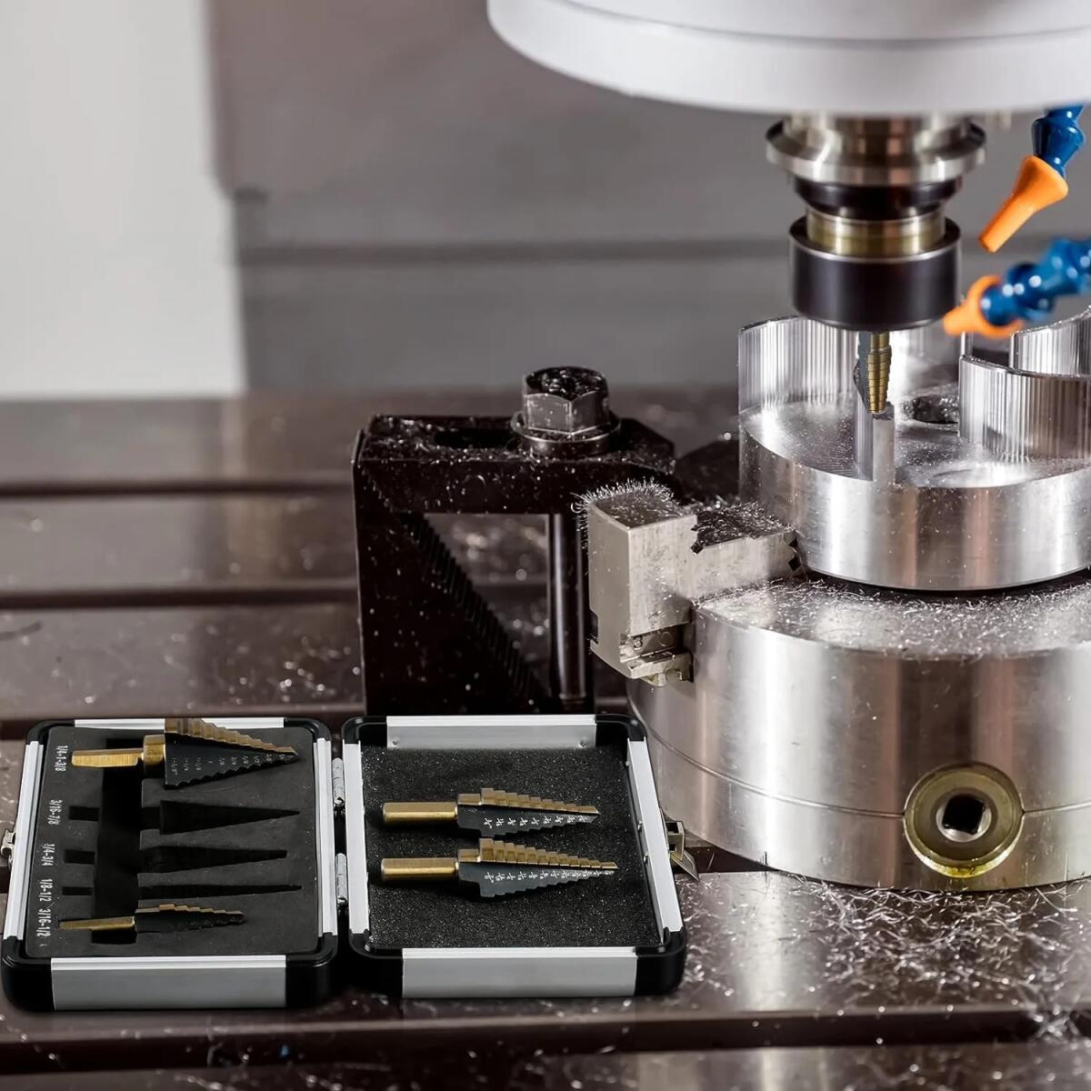 5pcs  Cobalt Step Drill Bit Se - Hardware 评论和价格
