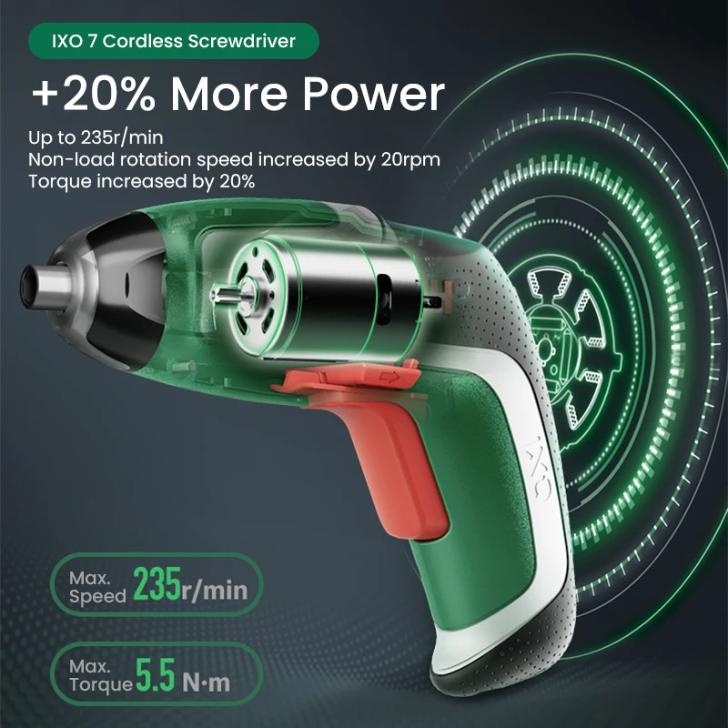 Bosch IXO 7 Cordless Screwdriv - Electric Screwdriver Rechargeable Usb 评论和价格