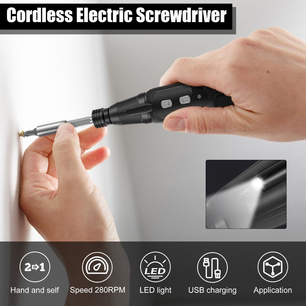 3.6V Electric Screwdriver with - Electric Screwdriver Rechargeable Usb 评论和价格