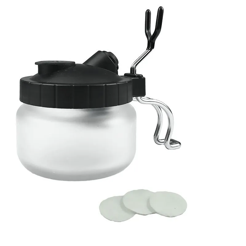Airbrush Cleaning Pot Stabiliz - Airbrush Kit With Mini Compressor 评论和价格