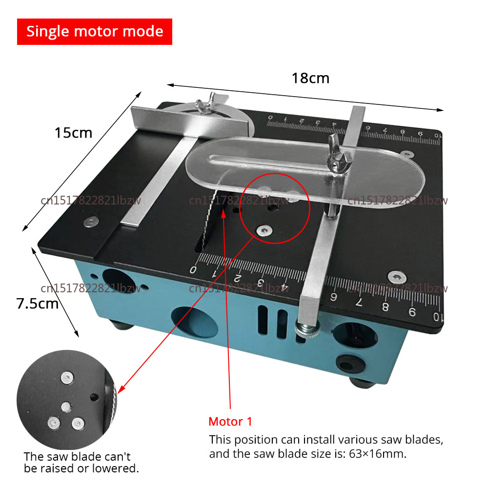 110v-220v Multifunctional Mini - Mini Table Saw For Woodworking 评论和价格