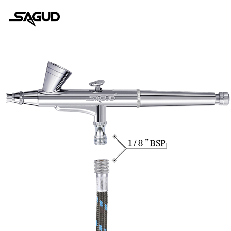 SAGUD Airbrush Model SD-135 0. - Airbrush Kit With Mini Compressor 评论和价格