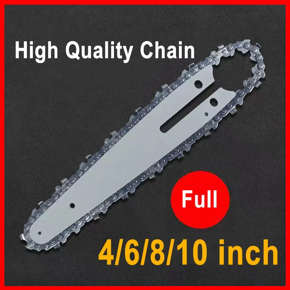 1/4 chainsaw chain 4/6/8 inch  - Mini Electric Chainsaw 6 Inch 评论和价格