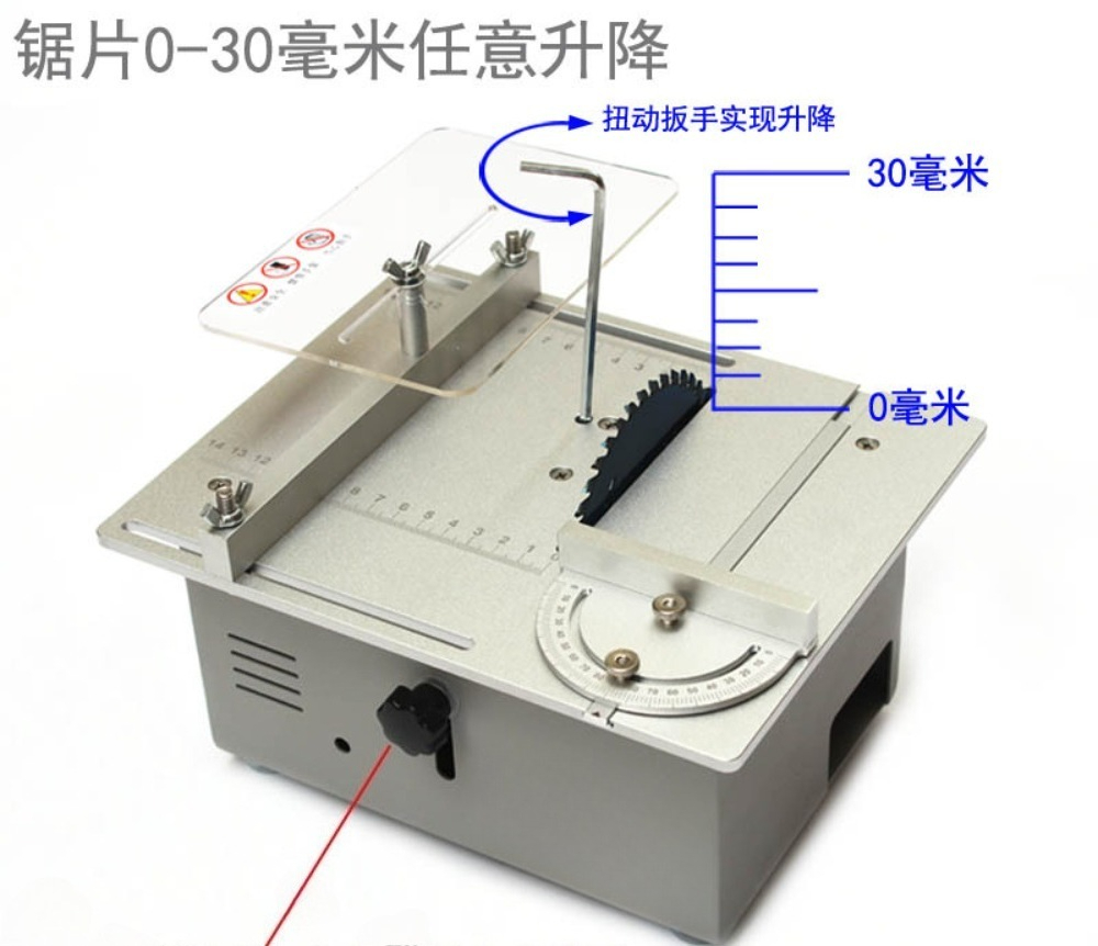 Portable Mini Woodworking Tabl - Mini Table Saw For Woodworking 评论和价格