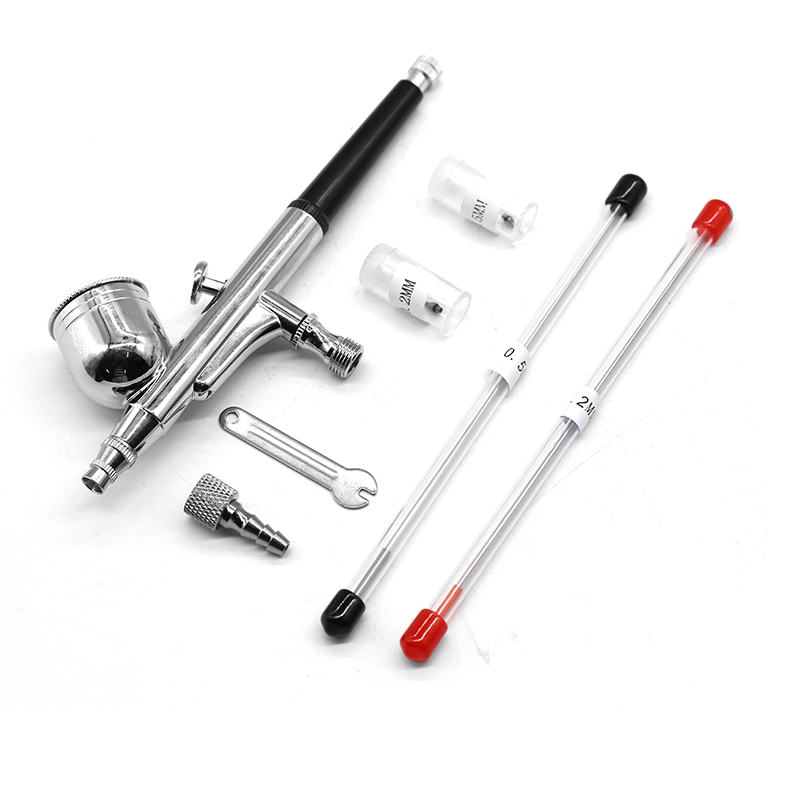 Gravity Dual-action Mini Airbr - Airbrush Kit With Mini Compressor 评论和价格