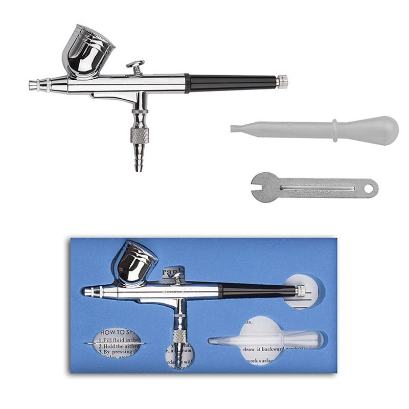 Gravity Dual-action Mini Airbr - Airbrush Kit With Mini Compressor 评论和价格