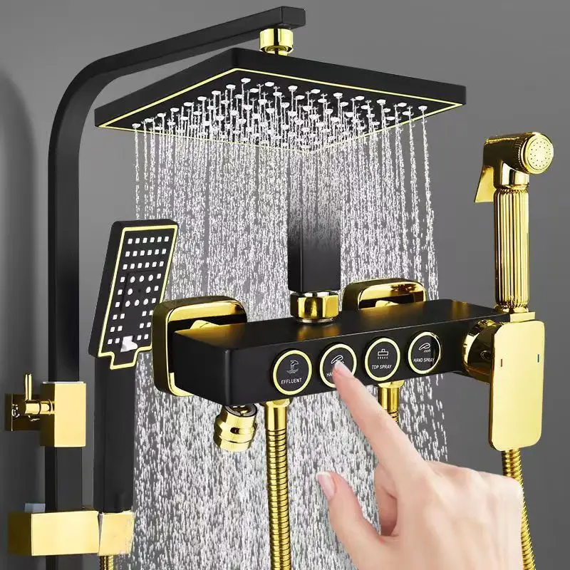 Black Gold Stainless Steel Sho - Plumbing 评论和价格