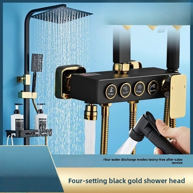 Black Gold Stainless Steel Sho - Plumbing 评论和价格