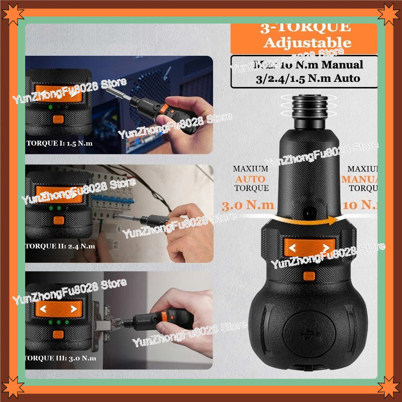 4V Electric Screwdriver, 400 R - Electric Screwdriver Rechargeable Usb 评论和价格