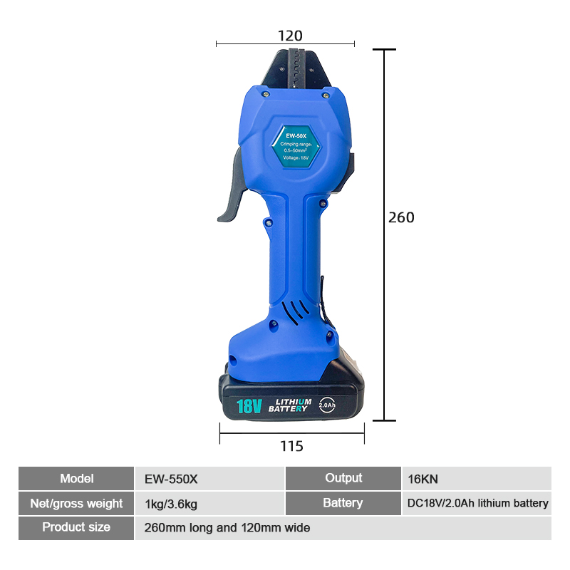 EW-50X Rechargeable Crimping T - Electrical 评论和价格