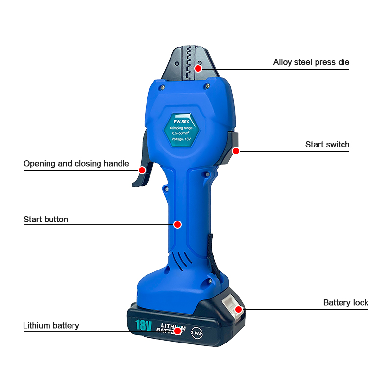 EW-50X Rechargeable Crimping T - Electrical 评论和价格