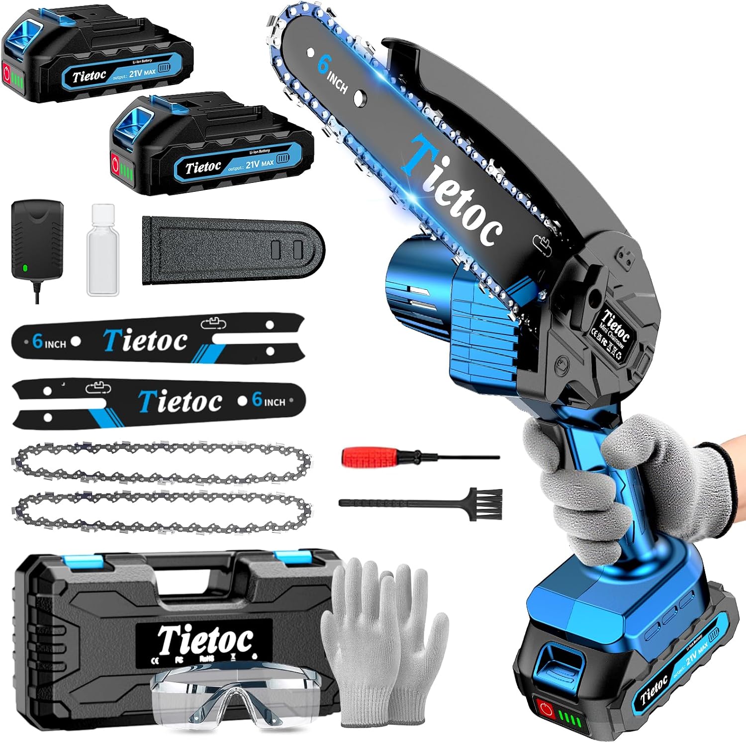 Mini Chainsaw, 6 Inch Chain Sa - Mini Electric Chainsaw 6 Inch 评论和价格