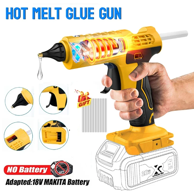 Cordless Electric Handheld Hot - Hot Melt Glue Gun Cordless 评论和价格