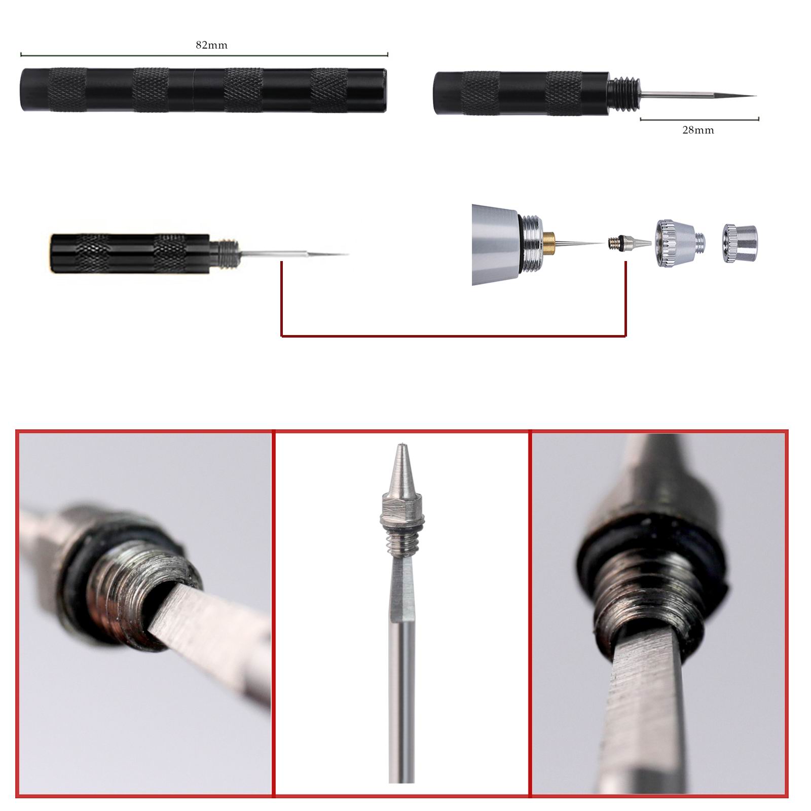SAGUD 19PCS Airbrush Cleaning  - Airbrush Kit With Mini Compressor 评论和价格