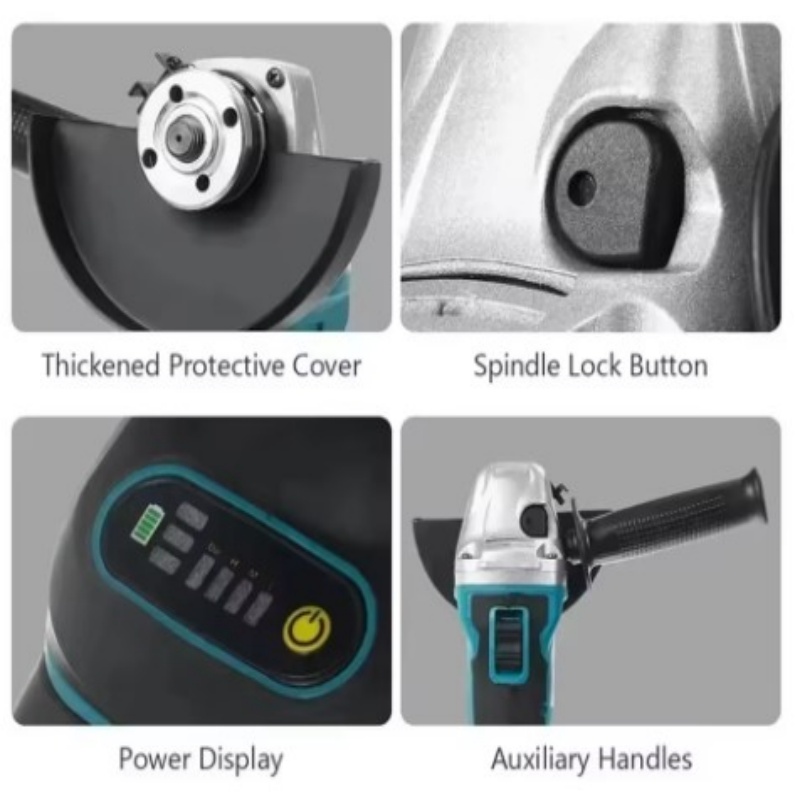 Makita DGA404 Brushless Electr - Brushless Angle Grinder Battery Powered 评论和价格